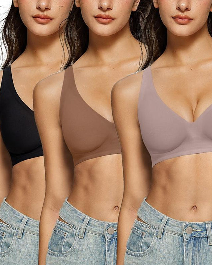 Calyssianne – Deep V Wire-Free Push-Up Bra