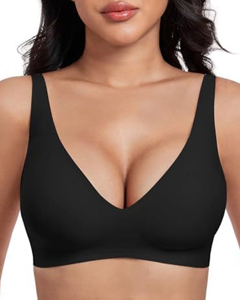 Calyssianne – Deep V Wire-Free Push-Up Bra