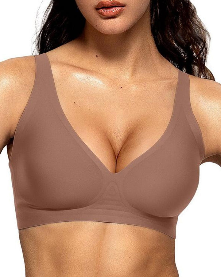 Calyssianne – Deep V Wire-Free Push-Up Bra