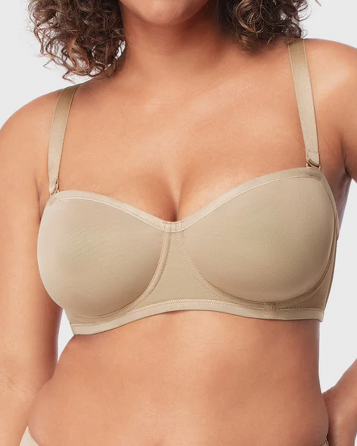 Sylvanyss – Sheer Mesh Half Cup Bra