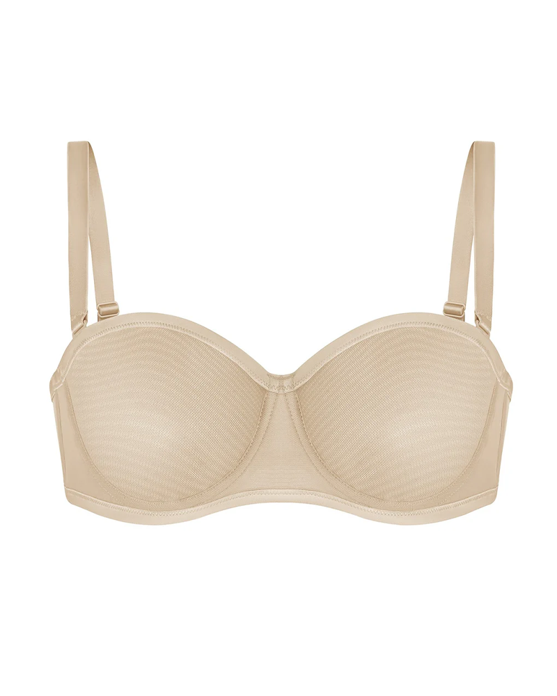 Sylvanyss – Sheer Mesh Half Cup Bra