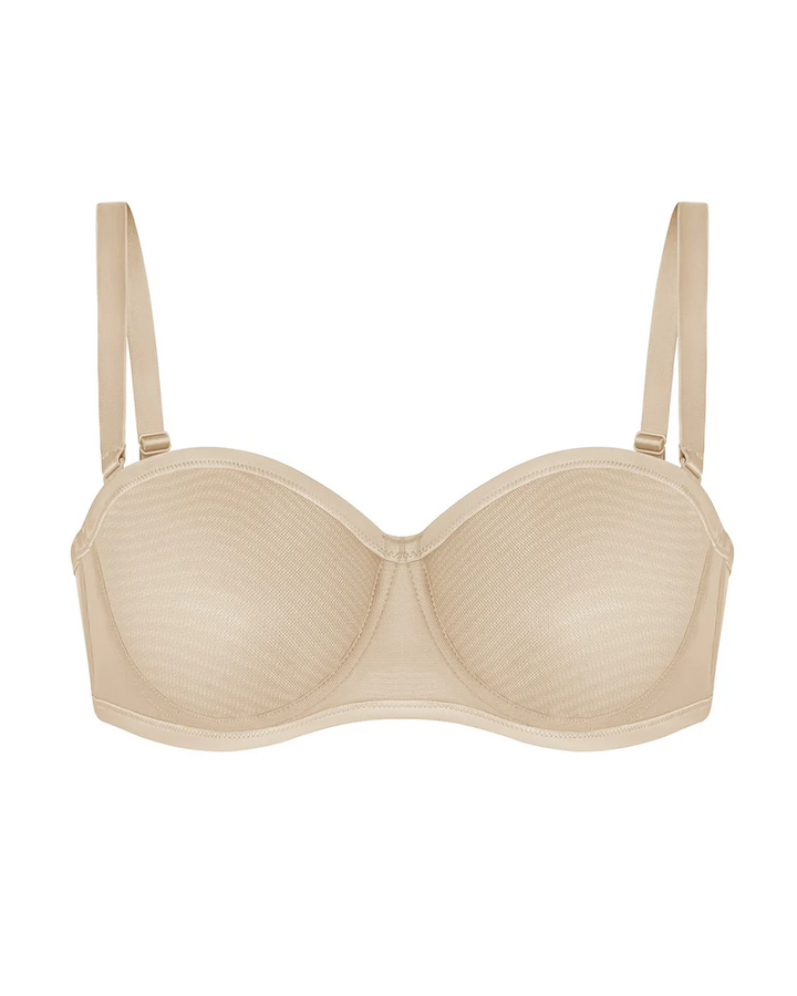 Sylvanyss – Sheer Mesh Half Cup Bra