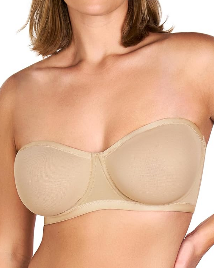Sylvanyss – Sheer Mesh Half Cup Bra