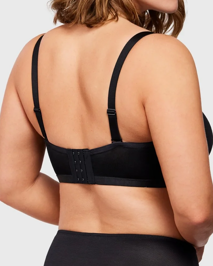 Sylvanyss – Sheer Mesh Half Cup Bra