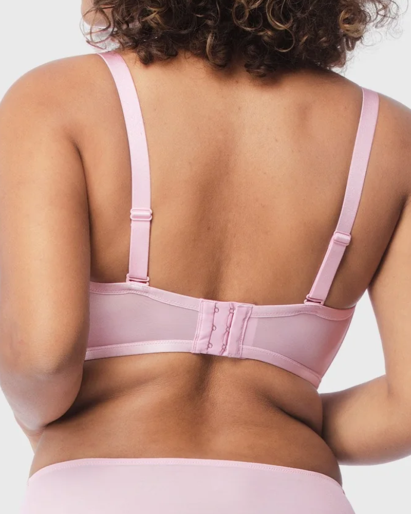 Sylvanyss – Sheer Mesh Half Cup Bra