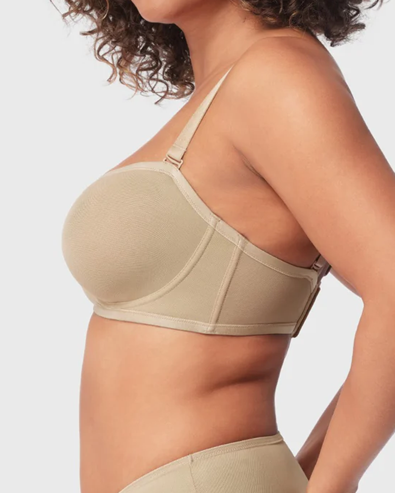 Sylvanyss – Sheer Mesh Half Cup Bra