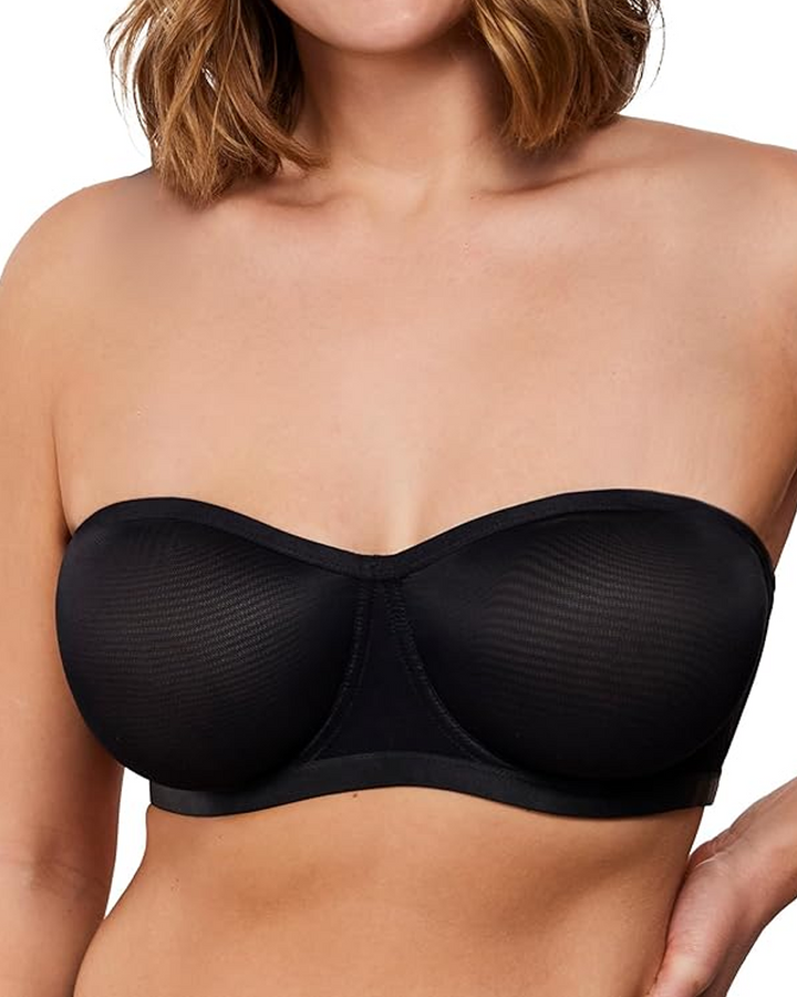 Sylvanyss – Sheer Mesh Half Cup Bra