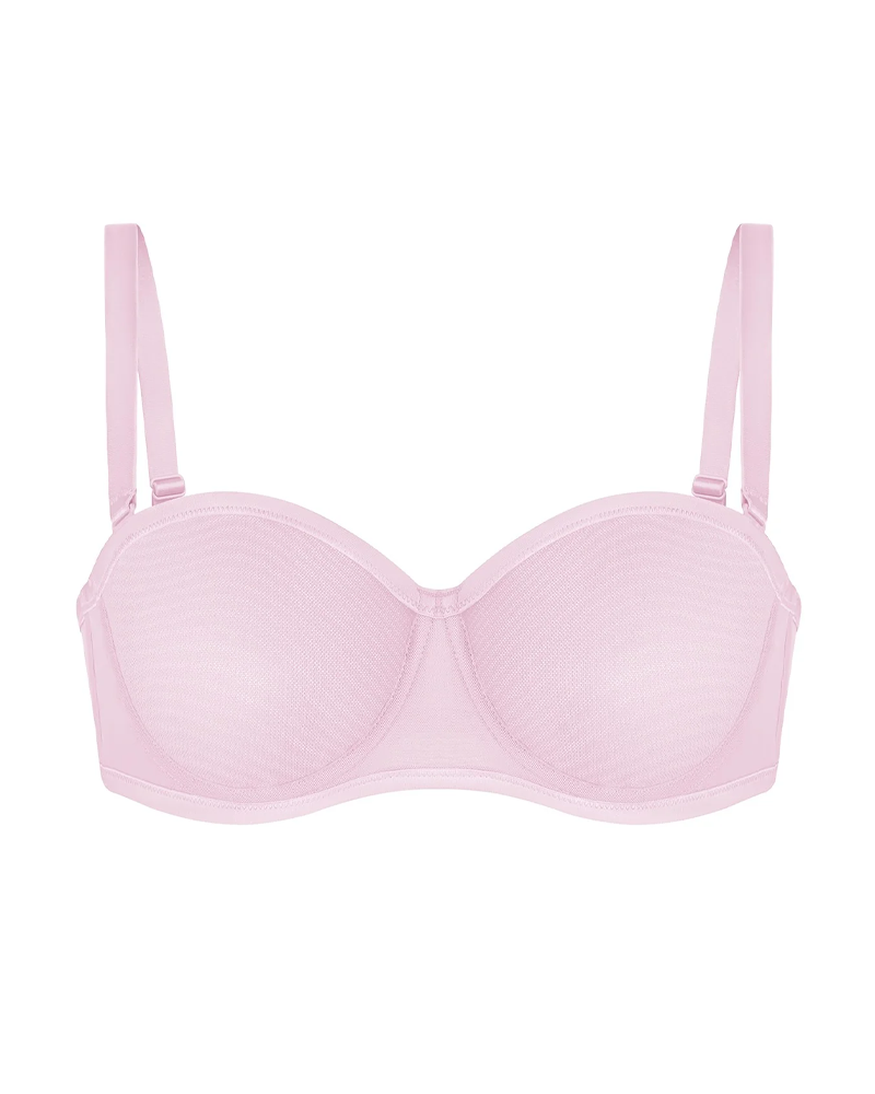 Sylvanyss – Sheer Mesh Half Cup Bra