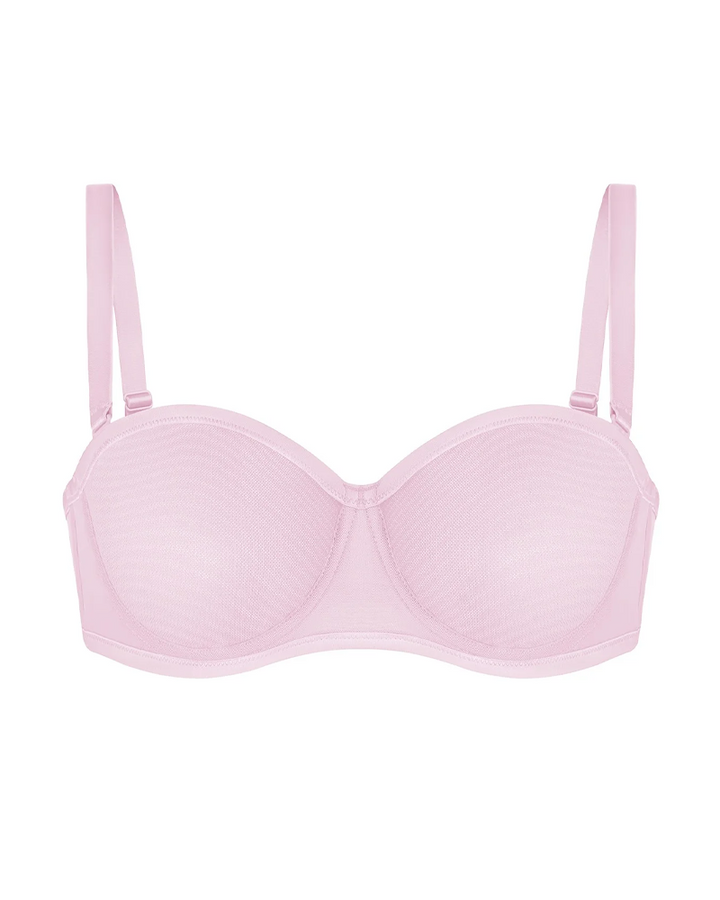 Sylvanyss – Sheer Mesh Half Cup Bra