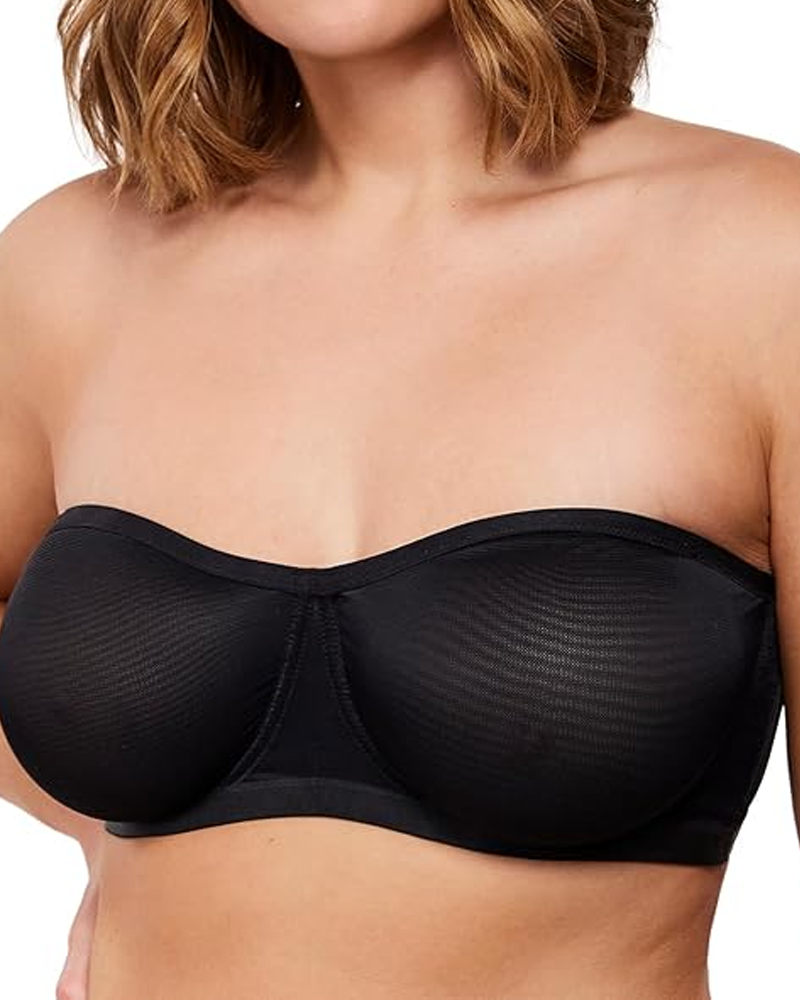 Sylvanyss – Sheer Mesh Half Cup Bra