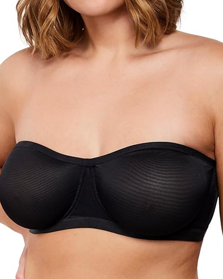 Sylvanyss – Sheer Mesh Half Cup Bra