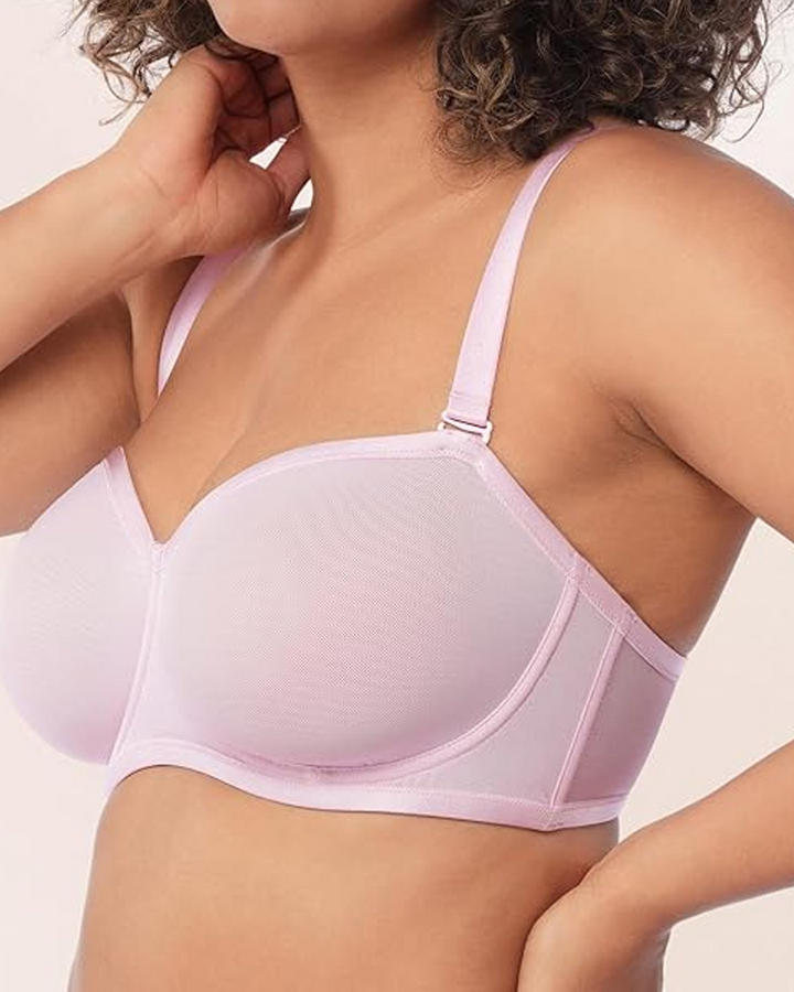 Sylvanyss – Sheer Mesh Half Cup Bra