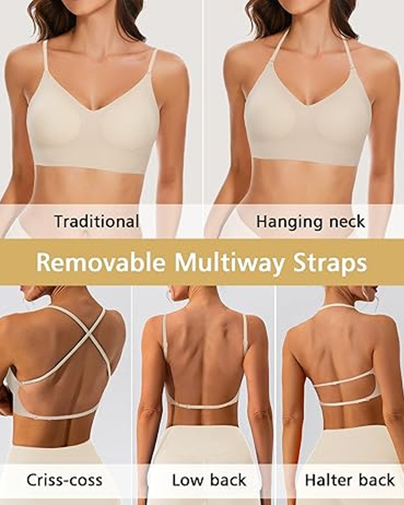Auryssia – Low Back Seamless Convertible Bra