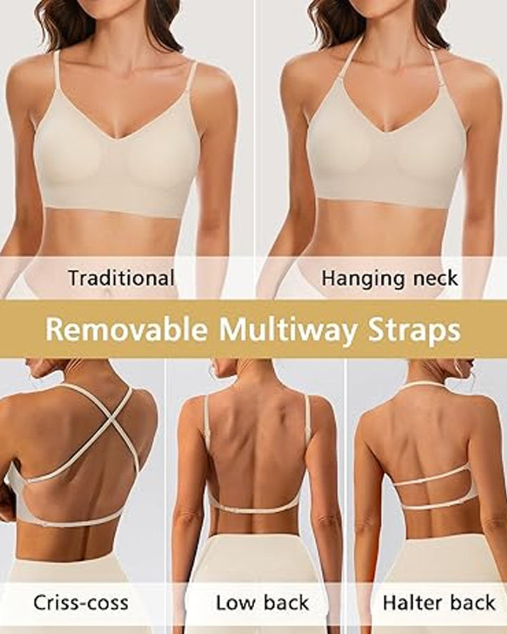 Auryssia – Low Back Seamless Convertible Bra