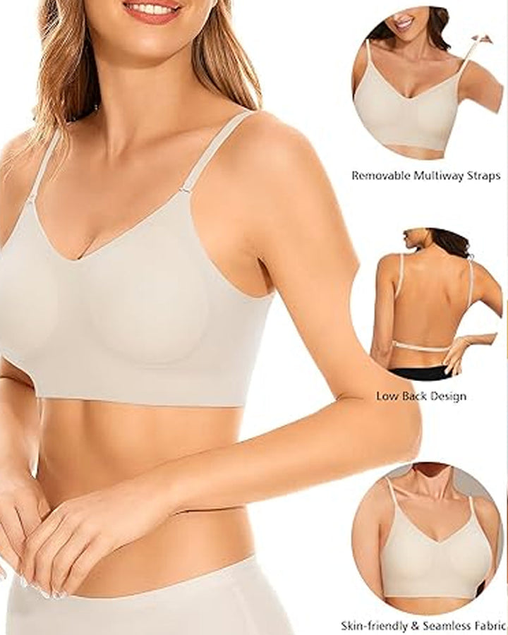 Auryssia – Low Back Seamless Convertible Bra