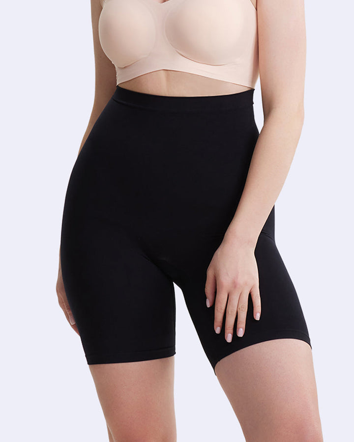 Orvianne – Mid-Rise Seamless Shaping Shorts