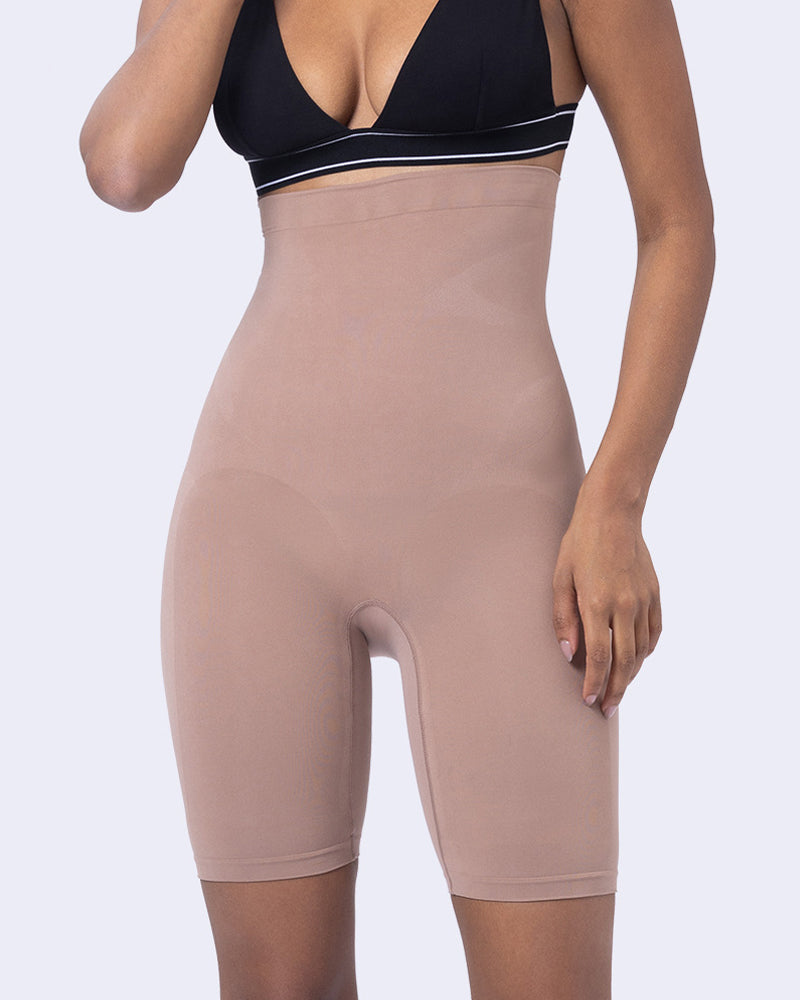 Orvianne – Mid-Rise Seamless Shaping Shorts