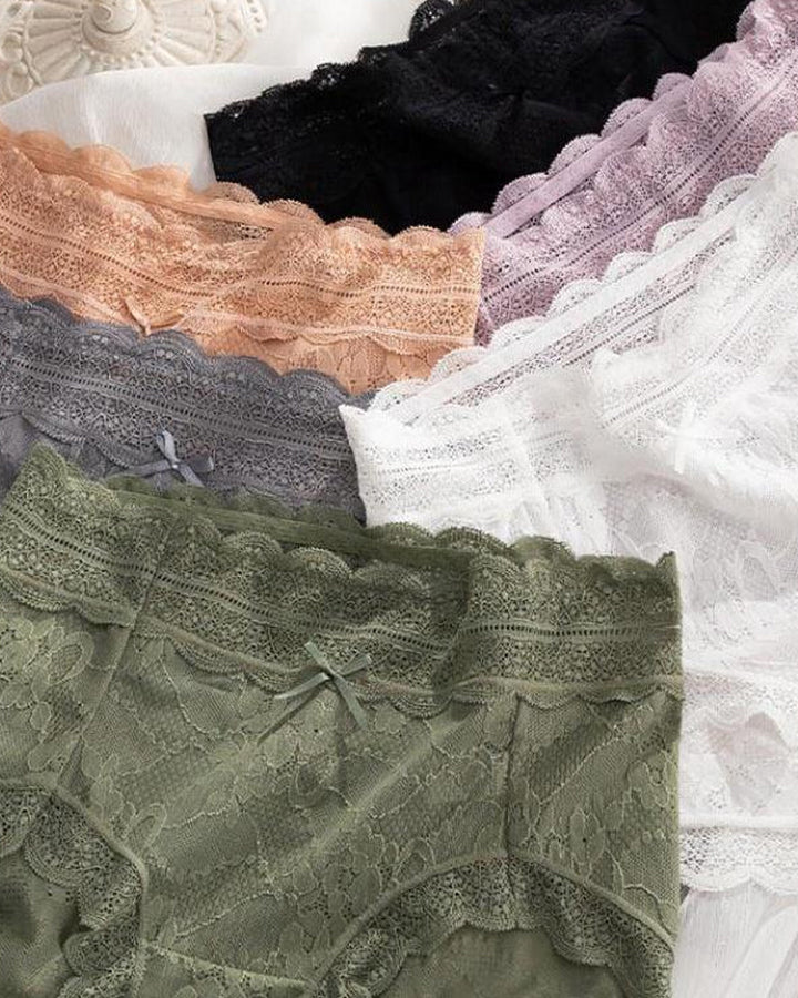 Cyralynthisaela – Lace Jacquard Seamless Panties