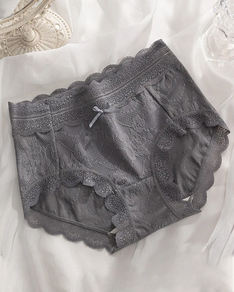 Cyralynthisaela – Lace Jacquard Seamless Panties
