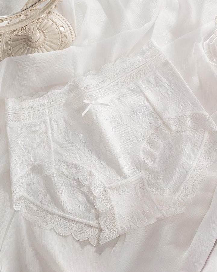 Cyralynthisaela – Lace Jacquard Seamless Panties