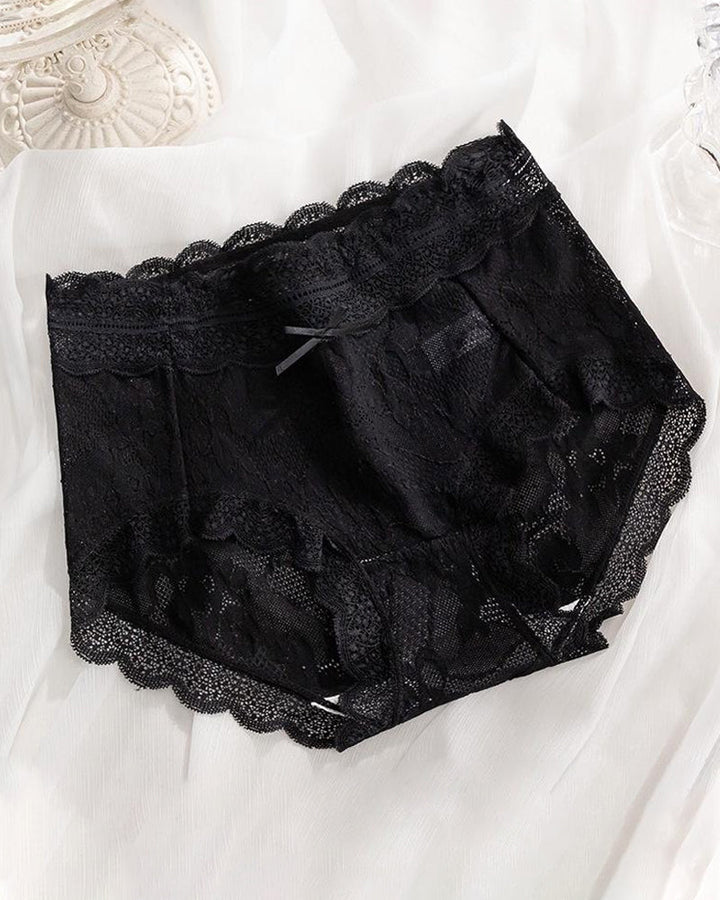 Cyralynthisaela – Lace Jacquard Seamless Panties