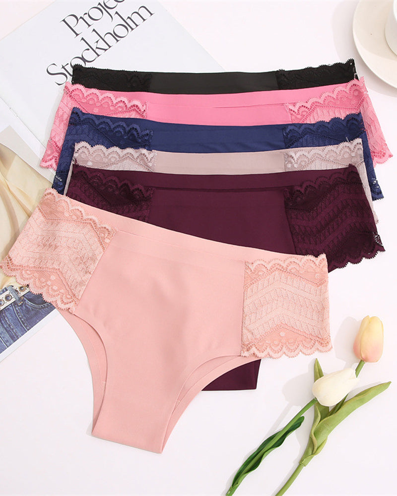 Valerissya – Milk Silk Lace Underwear