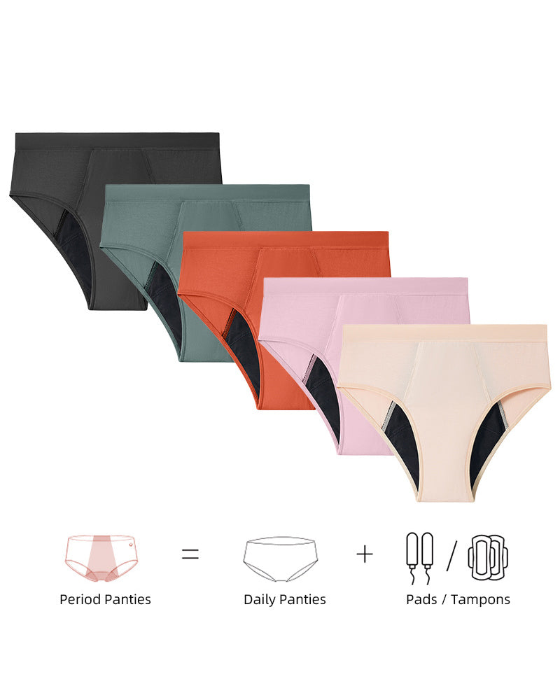 Isolyra – Mid-Waist Four-Layer Leak-Proof Panties