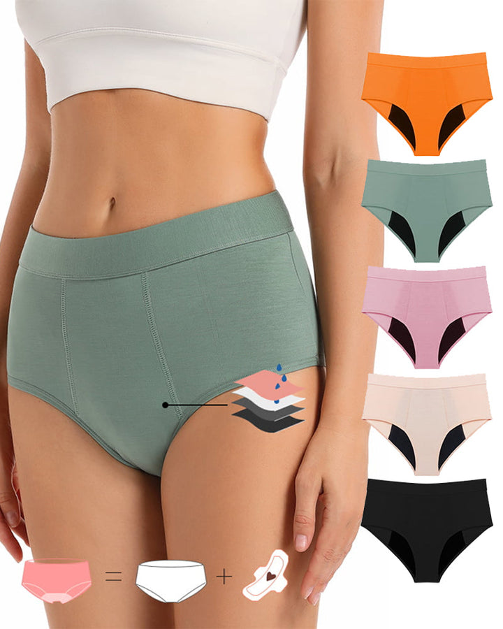 Isolyra – Mid-Waist Four-Layer Leak-Proof Panties
