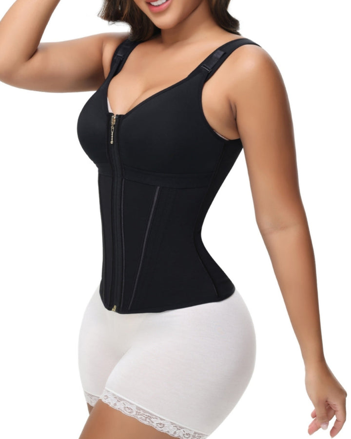Serelindra – Latex Corset Vest with Bra