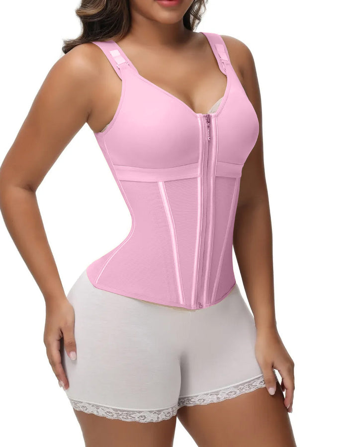 Serelindra – Latex Corset Vest with Bra