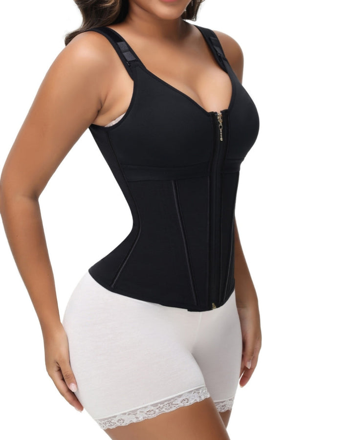 Serelindra – Latex Corset Vest with Bra