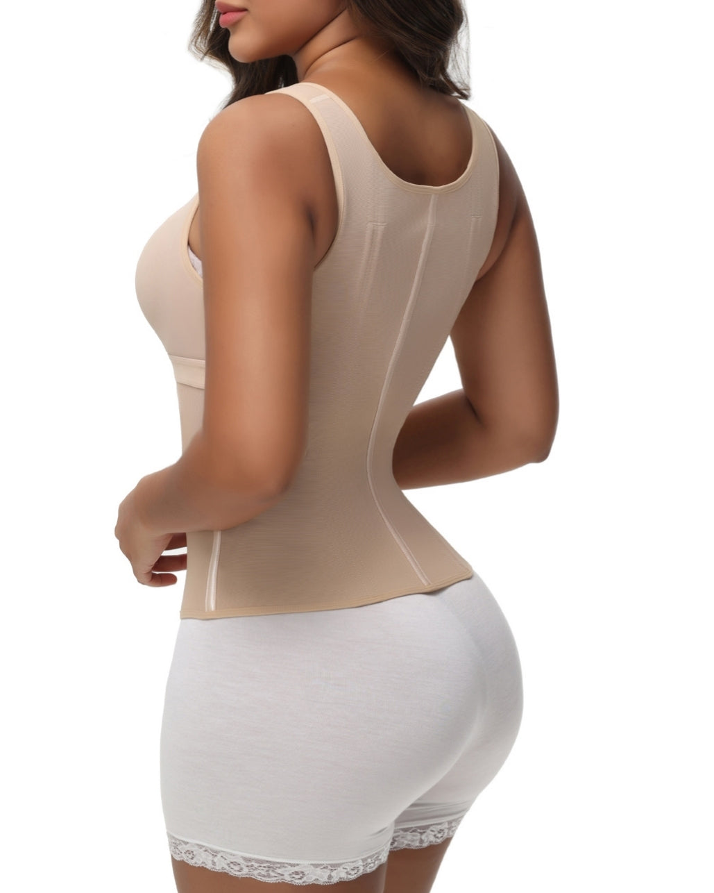 Serelindra – Latex Corset Vest with Bra