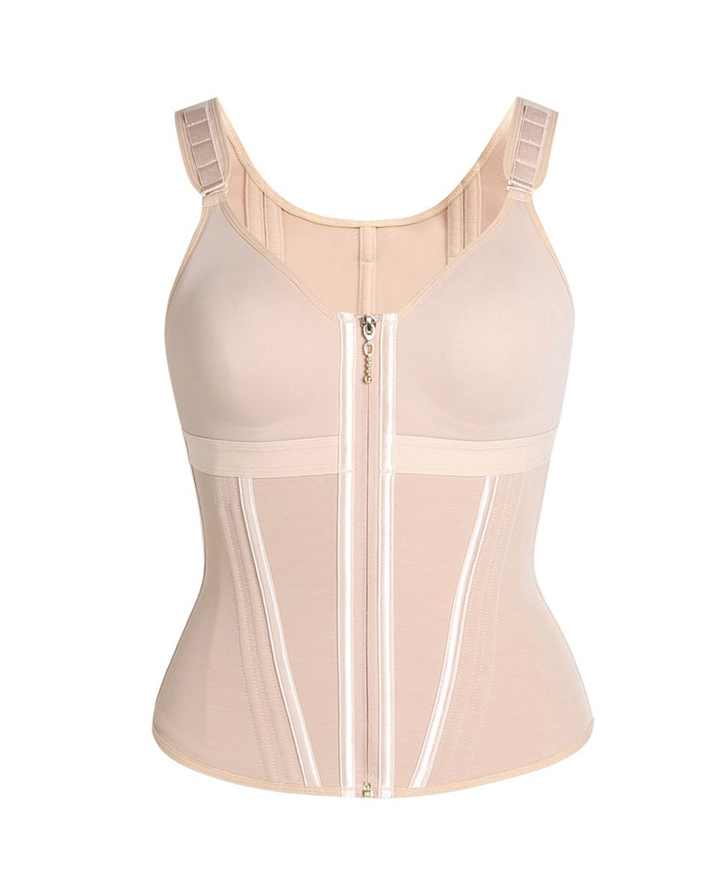 Serelindra – Latex Corset Vest with Bra
