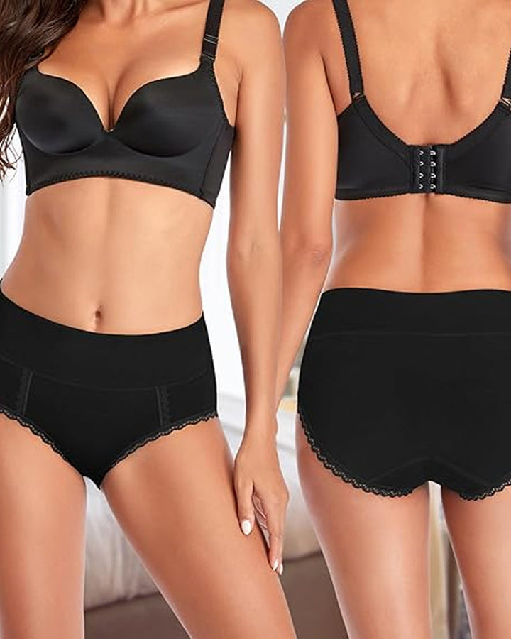 Cyrenna – High-Waist Cotton Panties
