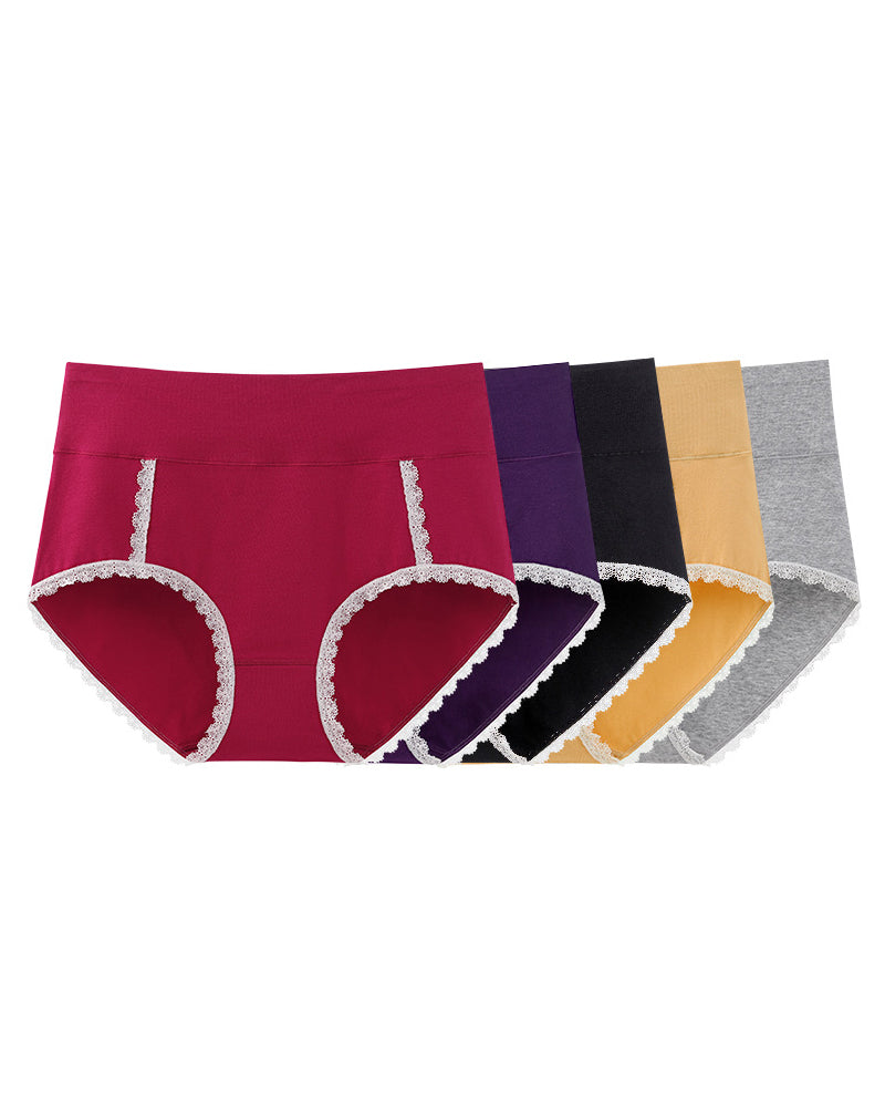 Cyrenna – High-Waist Cotton Panties