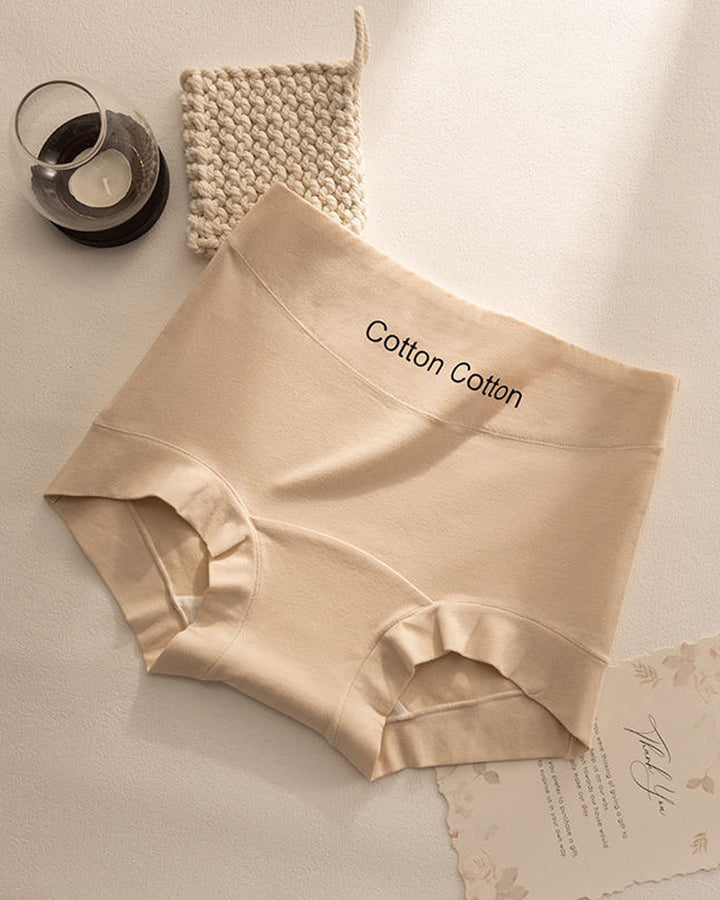 Seraphyne – Seamless High-Waist Cotton Briefs