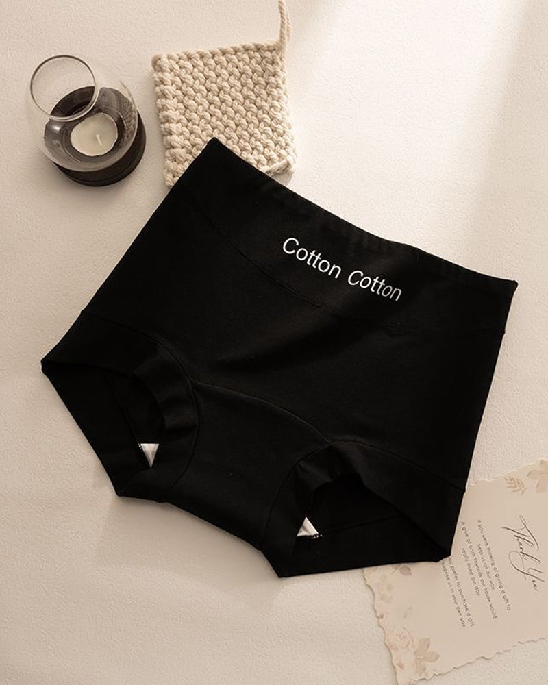 Seraphyne – Seamless High-Waist Cotton Briefs