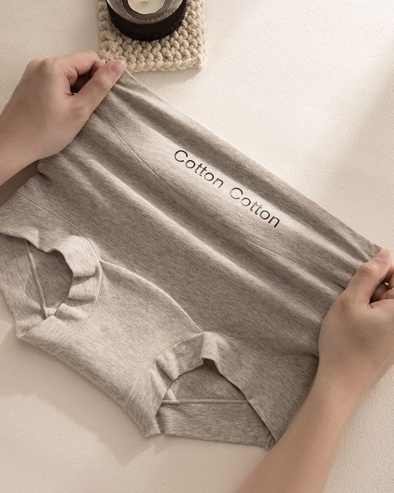 Seraphyne – Seamless High-Waist Cotton Briefs