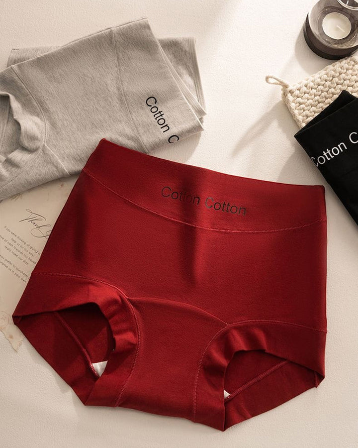 Seraphyne – Seamless High-Waist Cotton Briefs