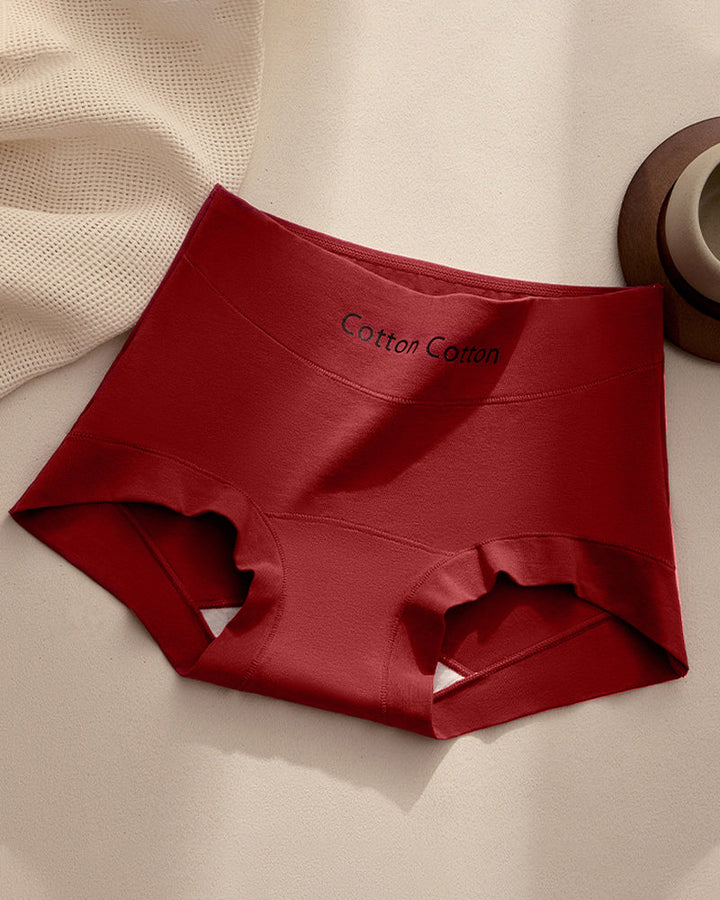 Seraphyne – Seamless High-Waist Cotton Briefs