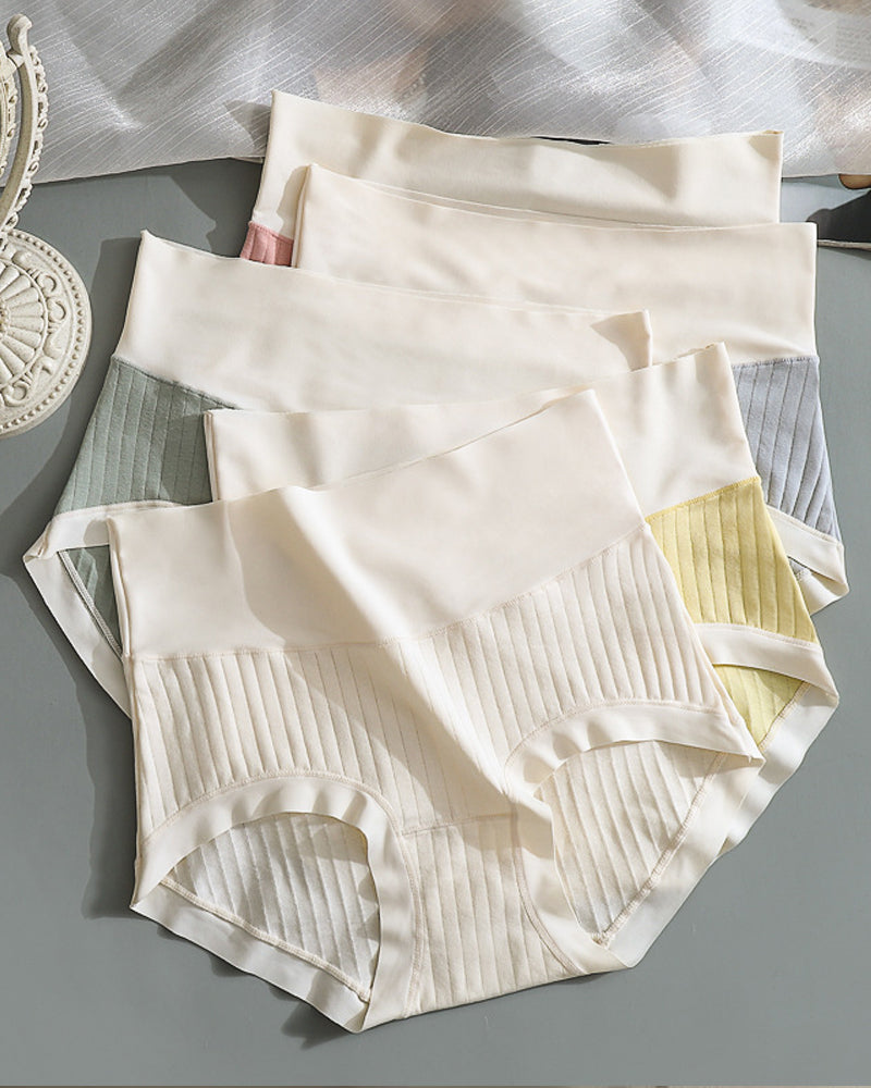 Isyvelle – Seamless High-Waist Cotton Underwear