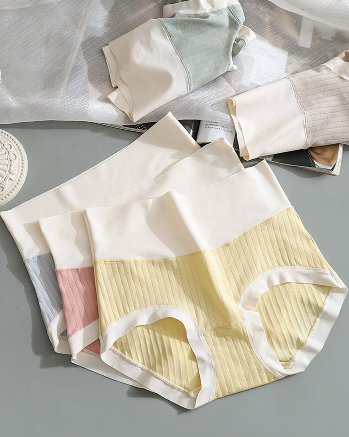 Isyvelle – Seamless High-Waist Cotton Underwear