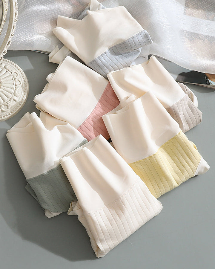 Isyvelle – Seamless High-Waist Cotton Underwear