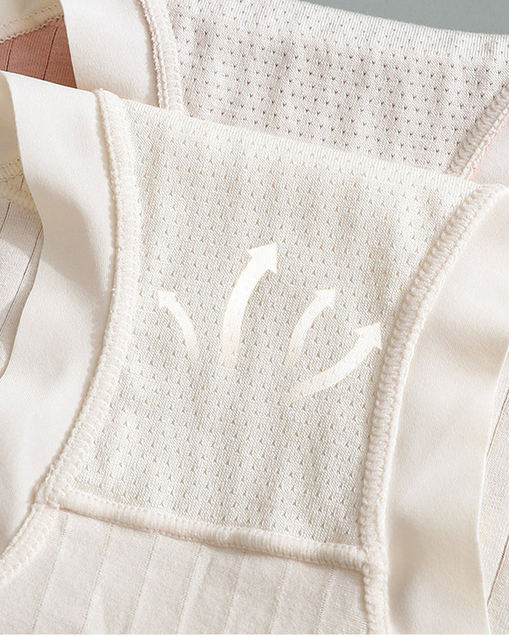 Isyvelle – Seamless High-Waist Cotton Underwear