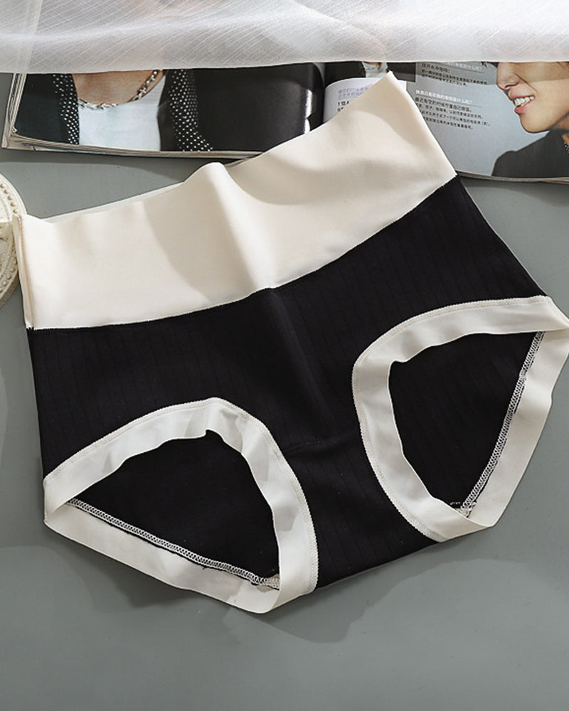 Isyvelle – Seamless High-Waist Cotton Underwear