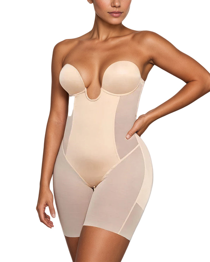 Oryelle – Deep V Backless Body Shaper