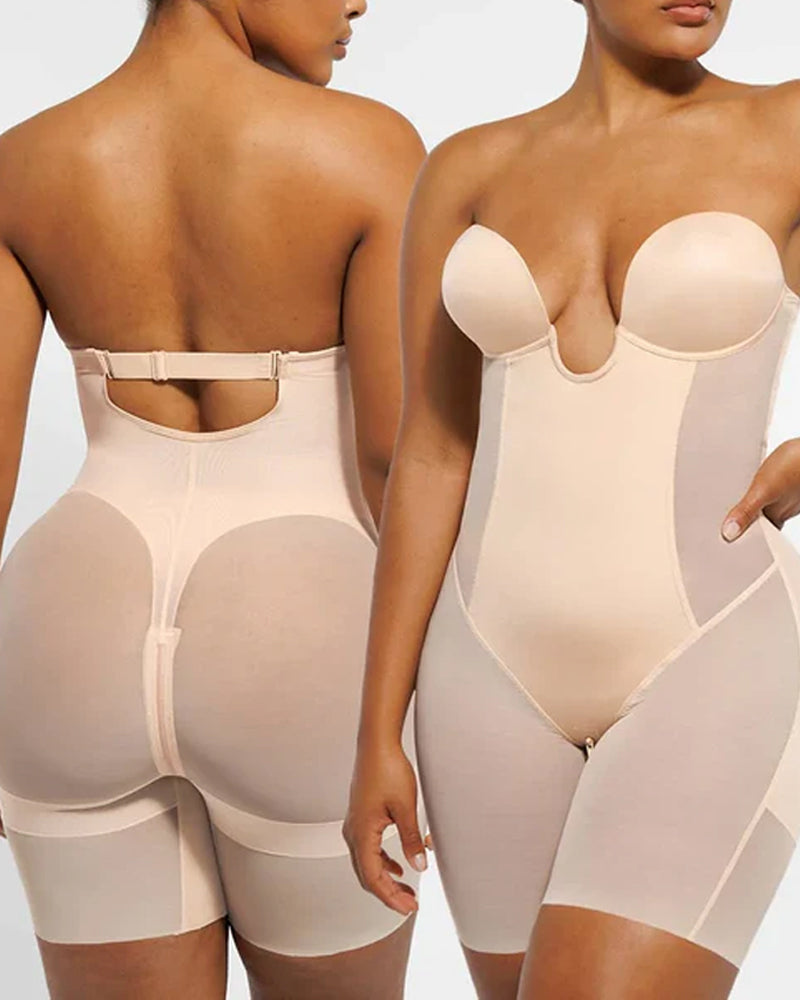 Oryelle – Deep V Backless Body Shaper