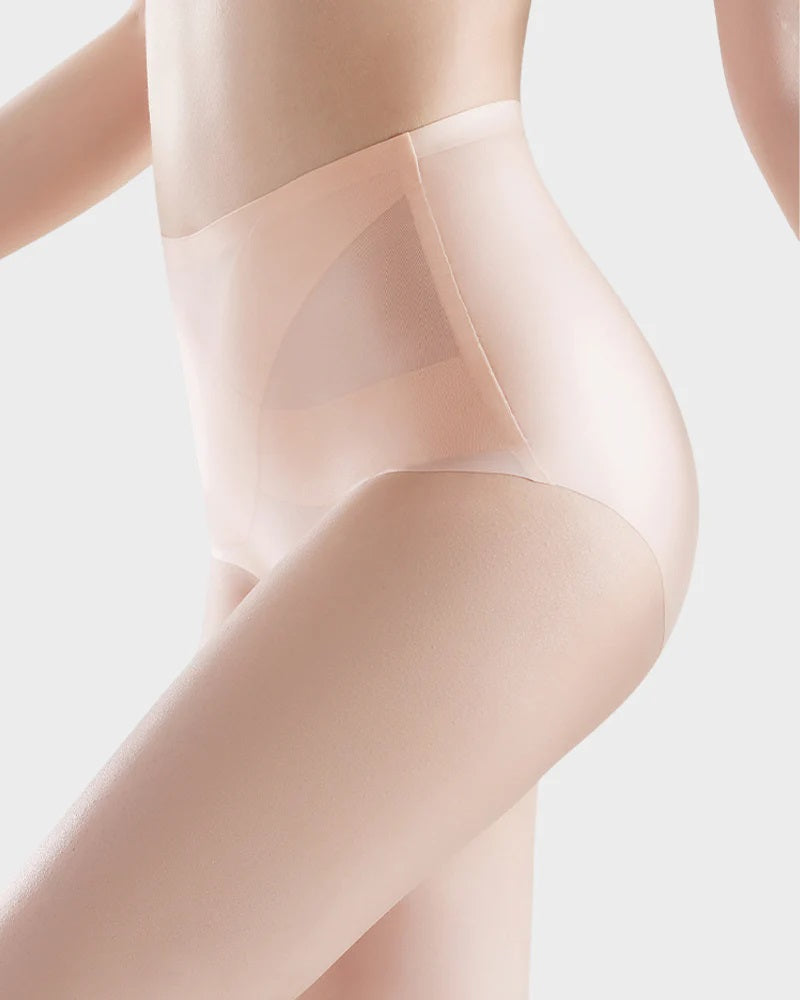 Calyndria – Seamless High-Waist Ice Silk Underwear