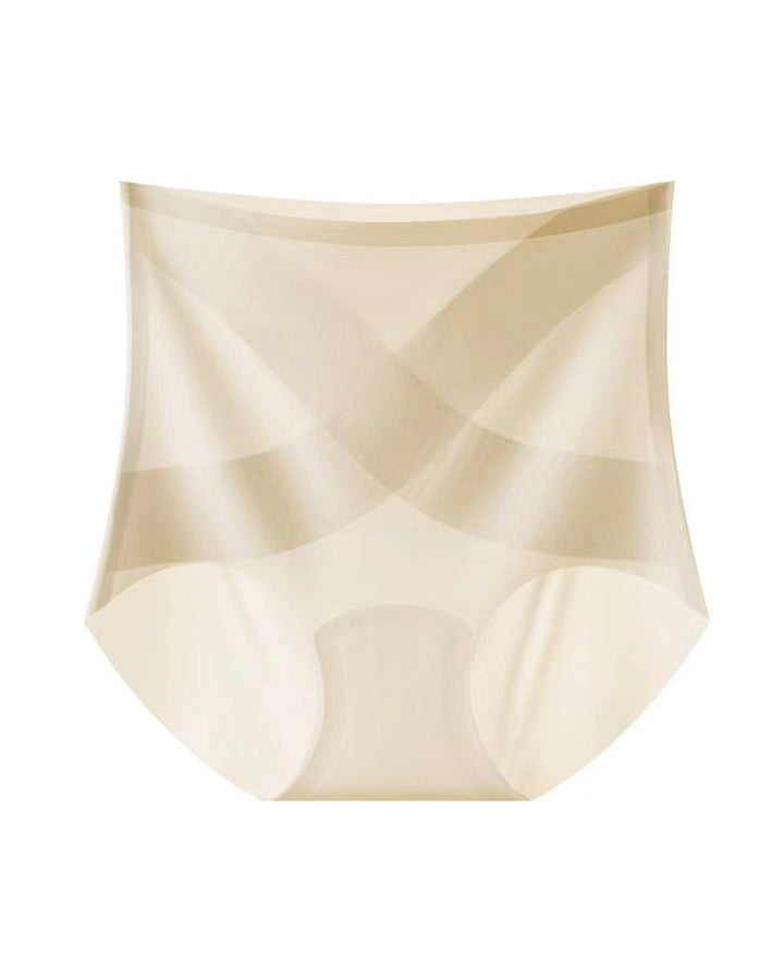 Calyndria – Seamless High-Waist Ice Silk Underwear