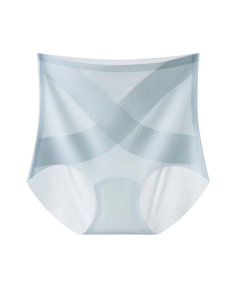 Calyndria – Seamless High-Waist Ice Silk Underwear